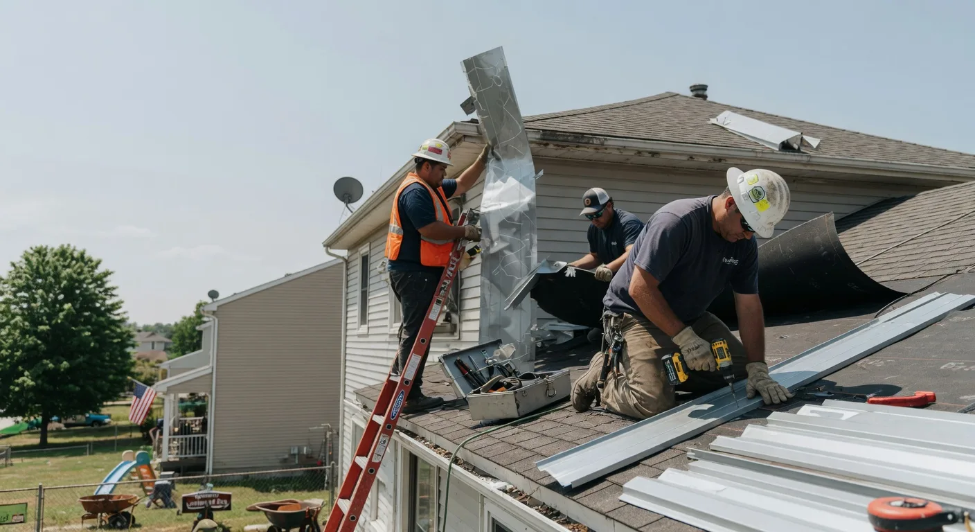 Metal Roof Repair in Woodbine, KS